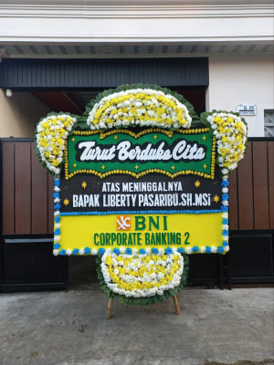 Papan Bunga Duka di Labuhanbatu Selatan