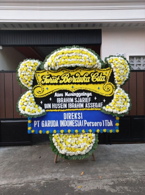 Papan Bunga Duka di Labuhanbatu Selatan