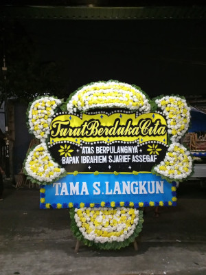 Papan Bunga Duka di Labuhanbatu Selatan