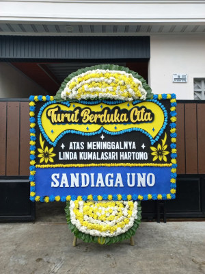 Papan Bunga Duka di Labuhanbatu Selatan